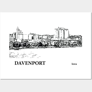 Davenport Iowa Posters and Art